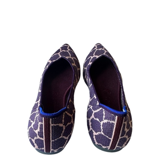 Rothy’s The Point Violet Giraffe Retired Women’s Size 9.5 New - Picture 5 of 8